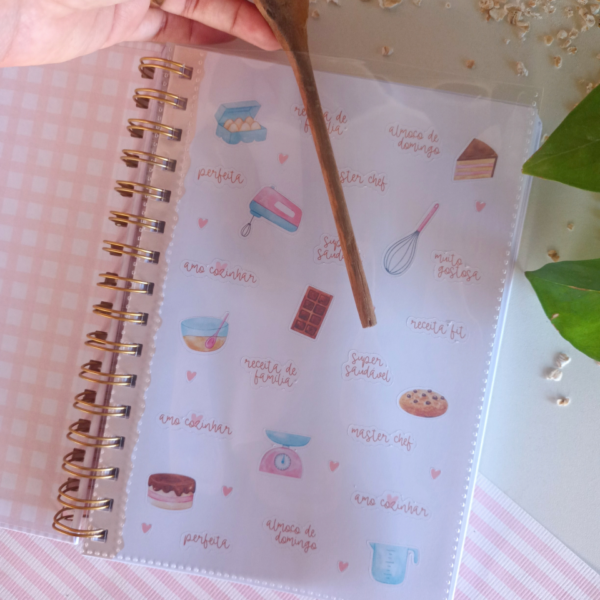 Caderno de Receitas Cookies