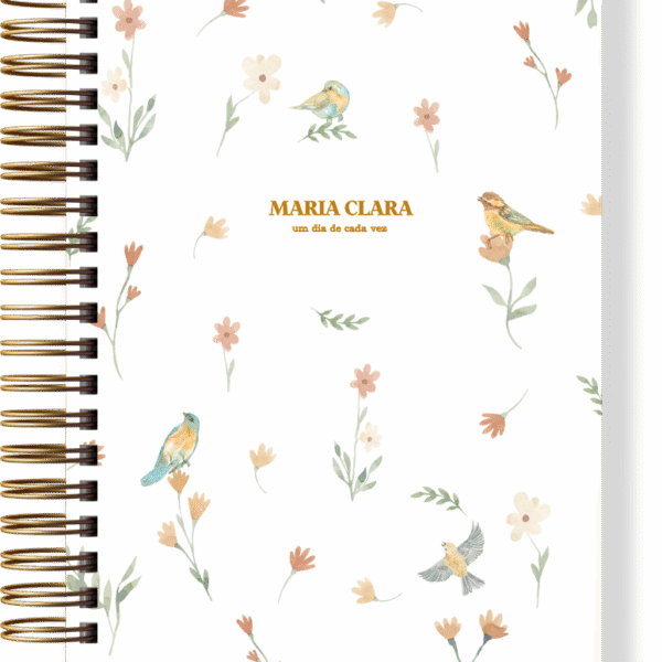 Caderno Cantar dos Pássaros