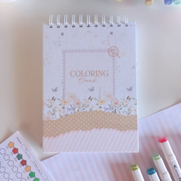 Livro de colorir Delicadezas