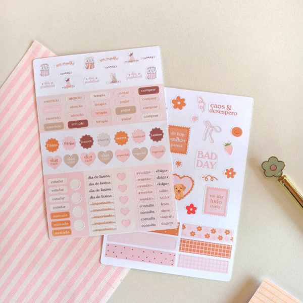Kit Adesivos planner 2026