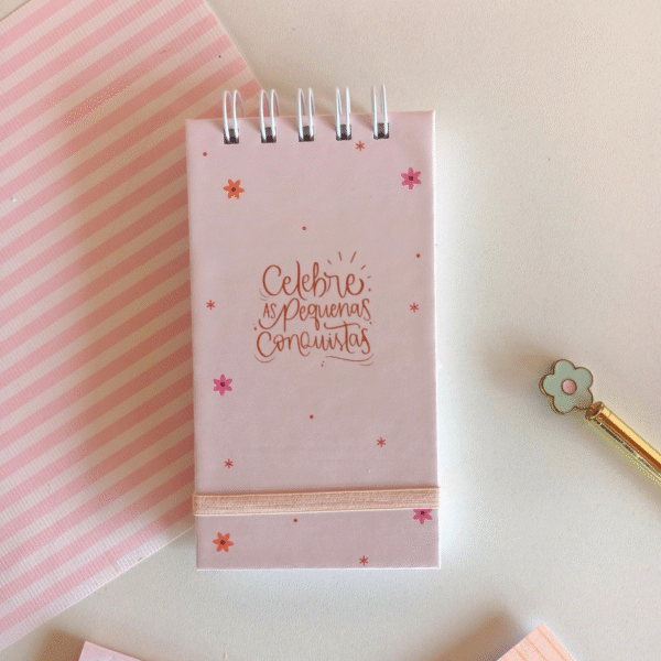 Bloquinho Slim Celebre as Conquistas