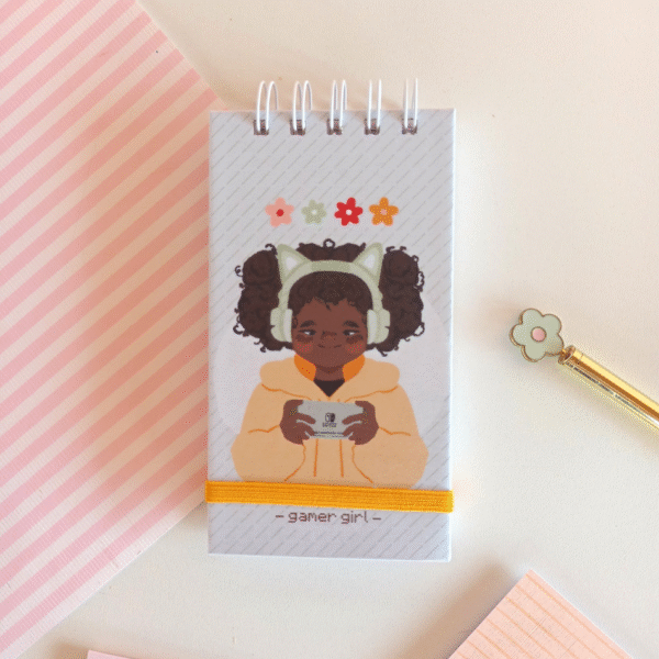 Bloquinho Slim Gamer Girl