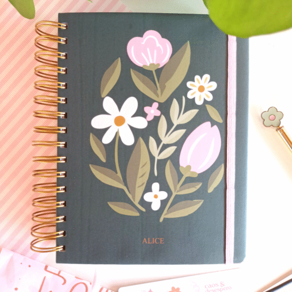 Planner A5 Jardim Verde