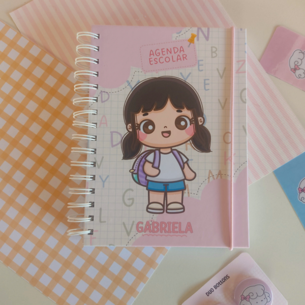 Agenda Escolar Menininhas