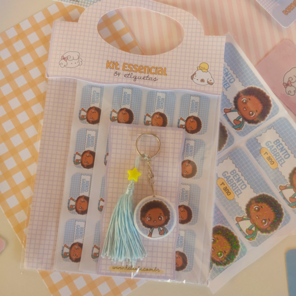 Kit Etiquetas Escolares Fofas