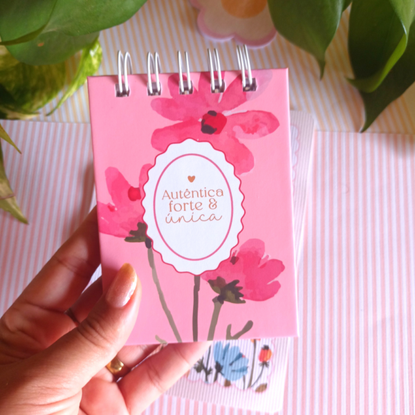 Bloco de notas P Dia das Mulheres