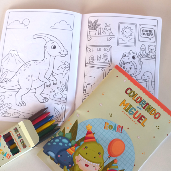 Livro de Colorir Personalizado