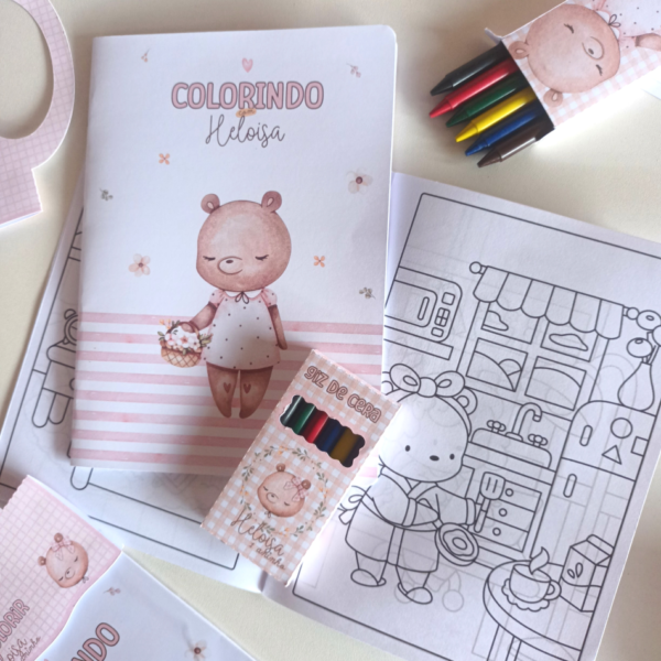 Livro de Colorir Personalizado