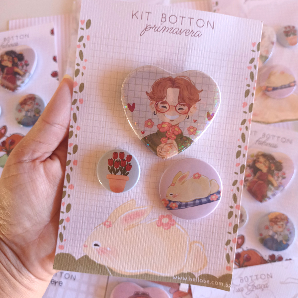 Kit Botton Primavera