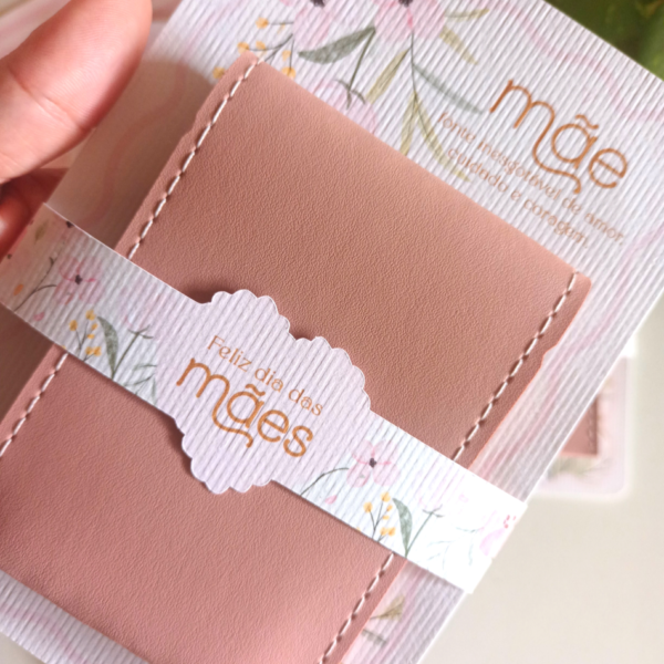 Porta Cartões Rose - Dia das Mães