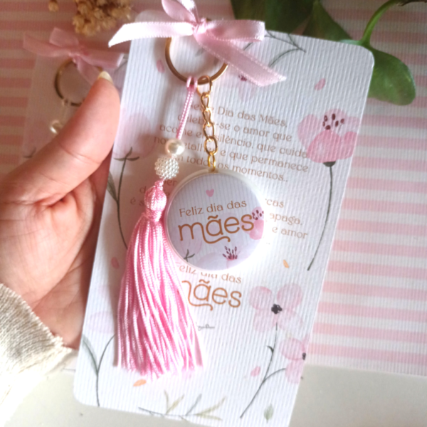 Chaveiro Duplo Dia das Mães