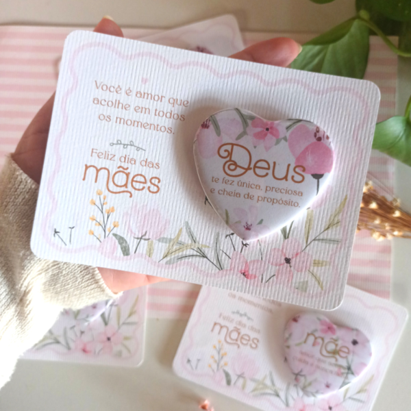 Imã Coração dia das Mães