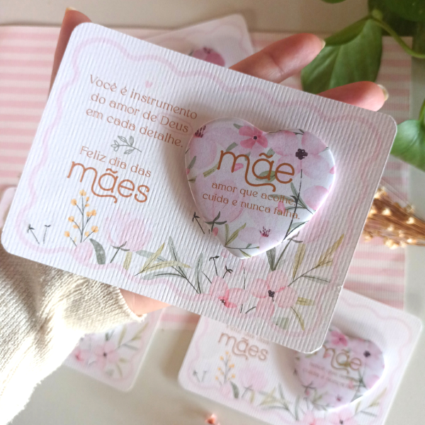 Imã Coração dia das Mães