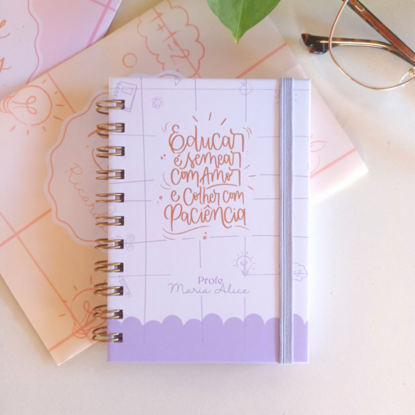 Kit Dia dos professores - Caderno A6 e Mini Calendário
