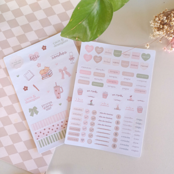 Kit Adesivos planner 2027