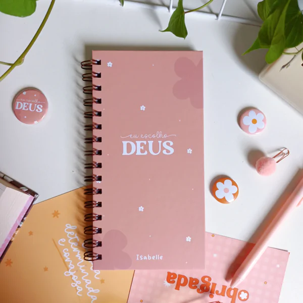 Caderno Ministração Eu Escolho Deus