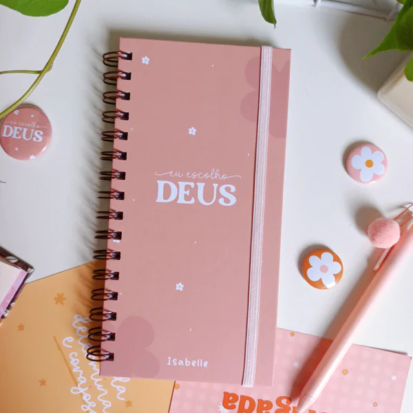Caderno Ministração Eu Escolho Deus