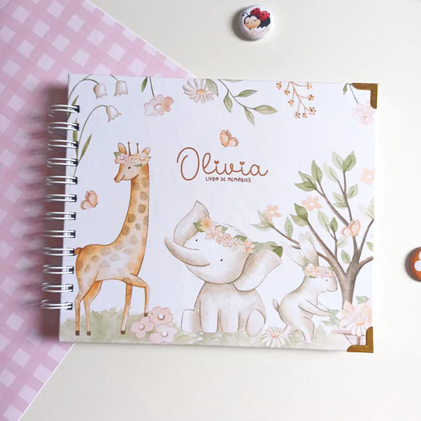 Livro do Bebê Animais Cute