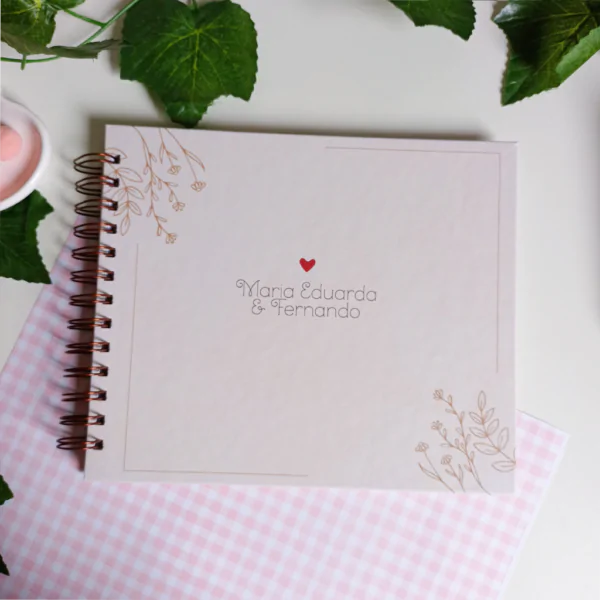 Caderno de Assinaturas Casamento