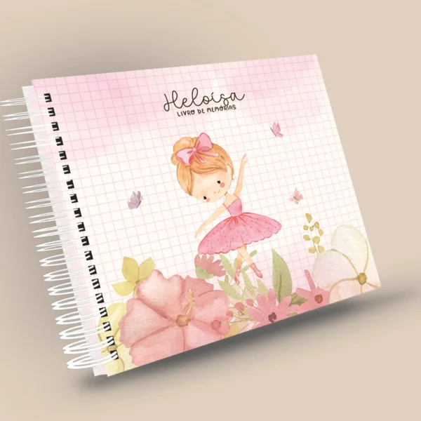 Livro do Bebê Bailarina Cute