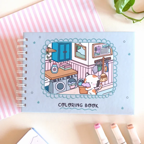 Livro de colorir Momentos Felizes