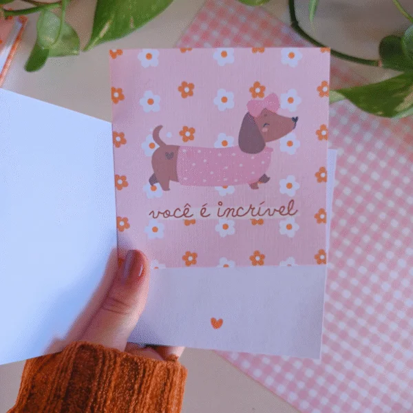 Mini Cartão com Envelope SalsiMood