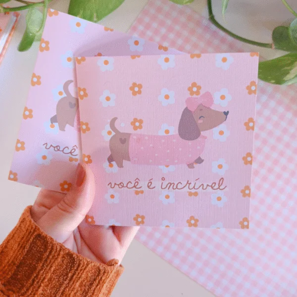 Mini Cartão com Envelope SalsiMood