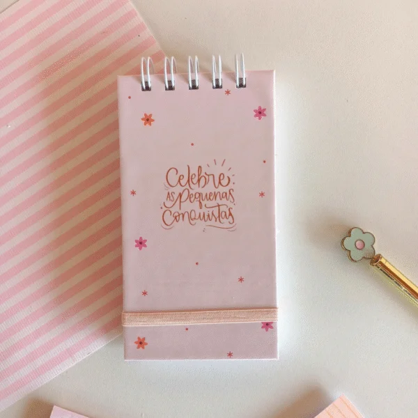 Bloquinho Slim Celebre as Conquistas