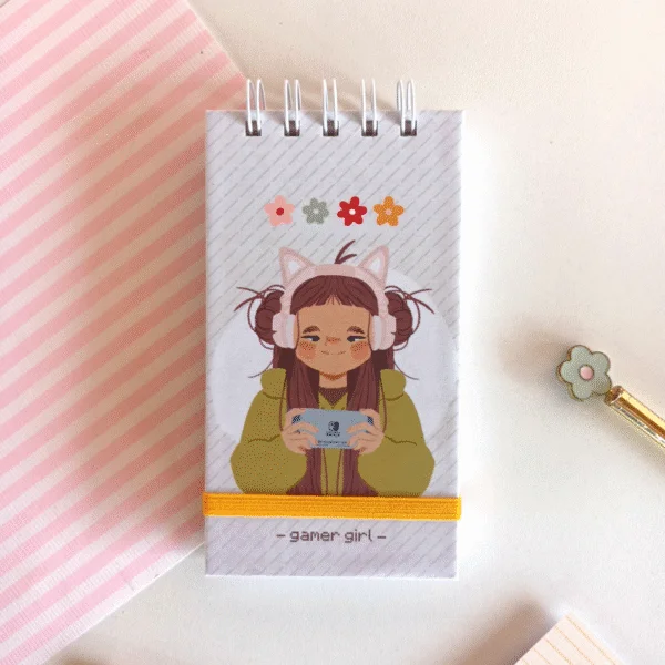 Bloquinho Slim Gamer Girl