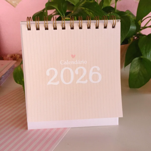 Calendário de Mesa 2026