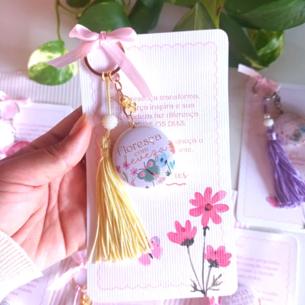 Chaveiro Duplo Dia das Mulheres