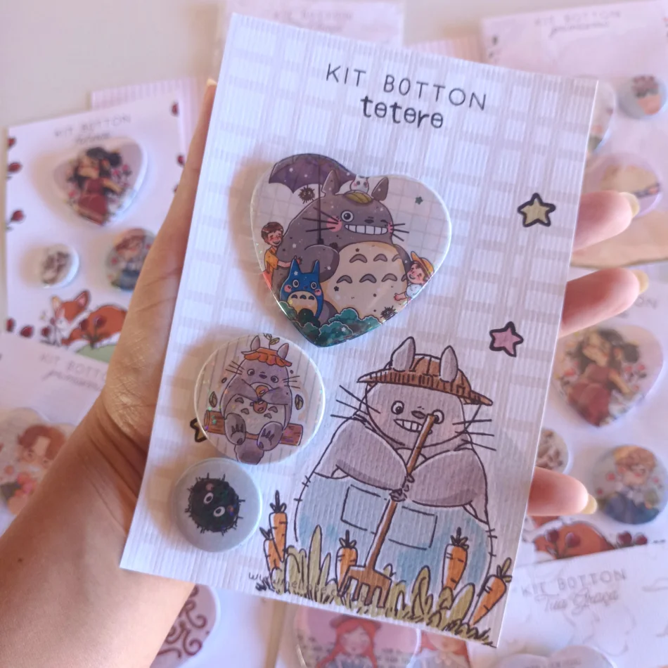 Kit Botton Totoro