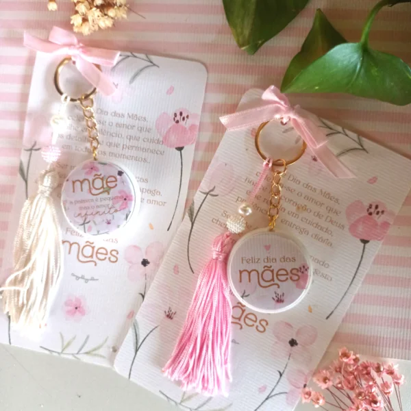Chaveiro Duplo Dia das Mães