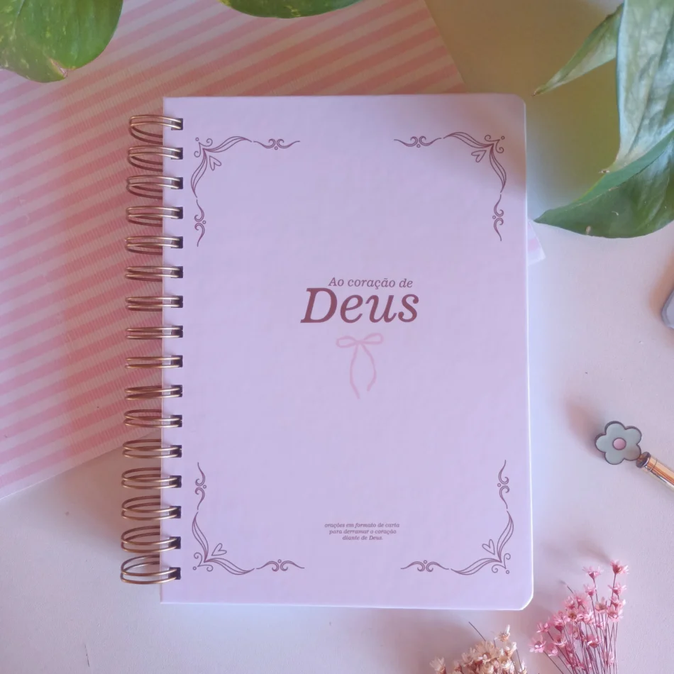 Caderno de Orações Cartas para Deus